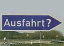 Ausfahrtsschild