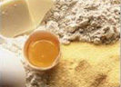 Verschiedene Allergene Mehl Eier