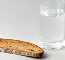 Brot Wasser 