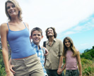 Gruppe Frau