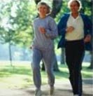 Senioren beim Joggen